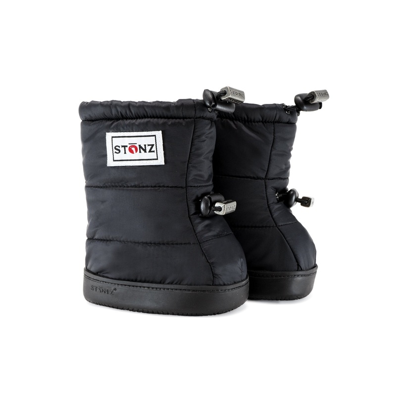 Toddler Puffer Booties – Black M (6-18 months)