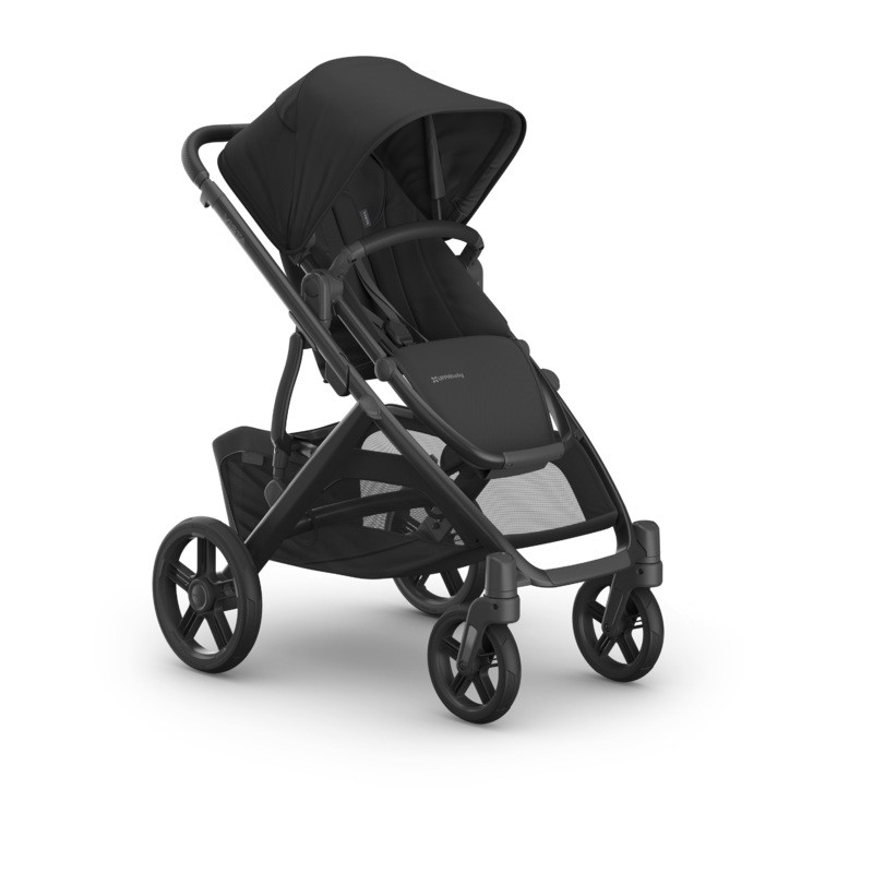 Vista V3 Stroller – JAKE (Charcoal/Carbon Frame/Black Leather)