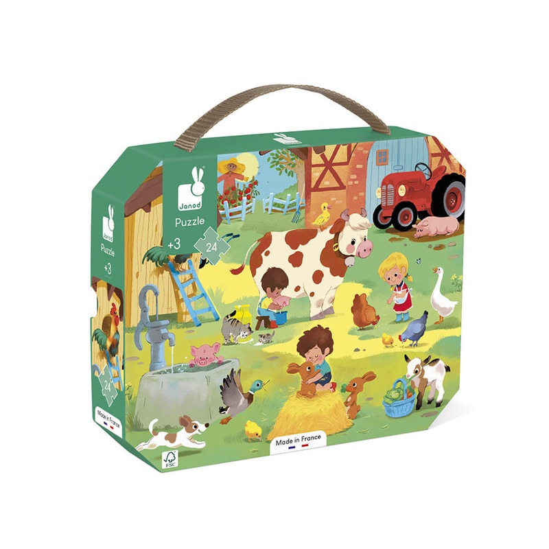 A Day at the Farm Puzzle (24 pcs)