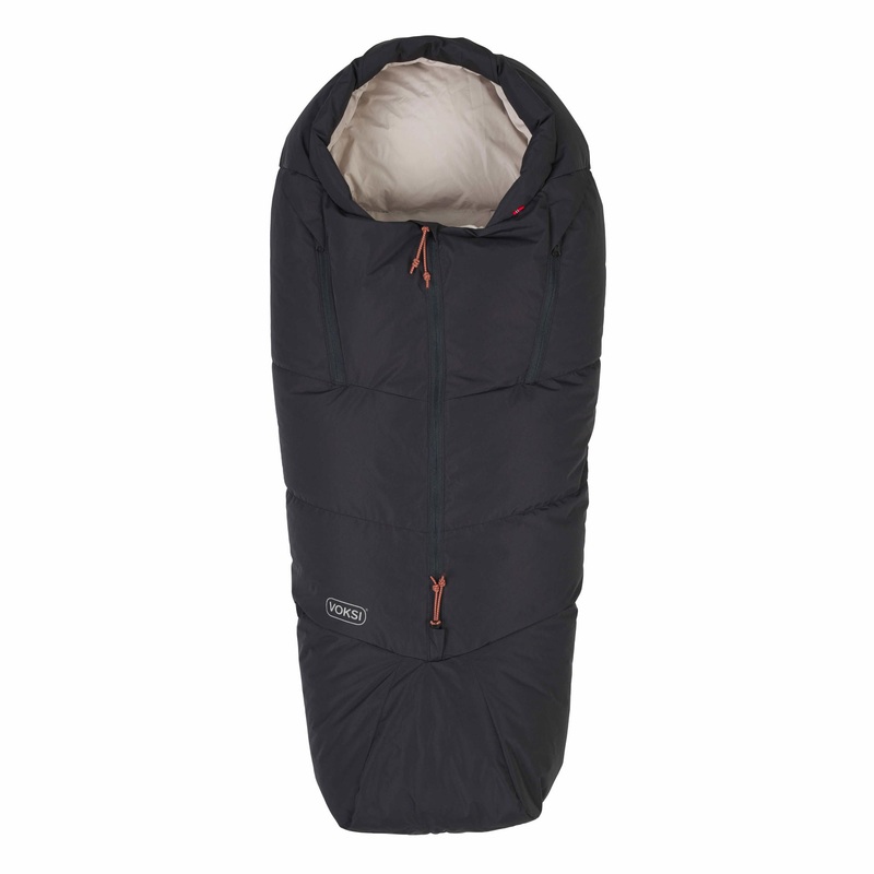 ADVENTURE Extra Warm Packable Stroller Footmuff – Black