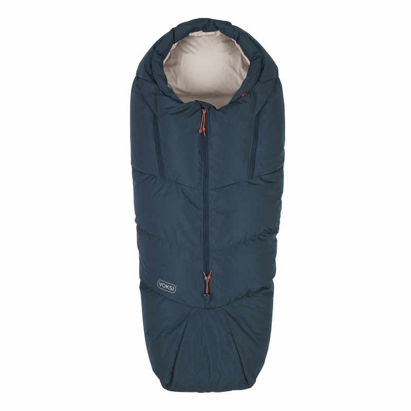 ADVENTURE Extra Warm Packable Stroller Footmuff – Poppy Blue