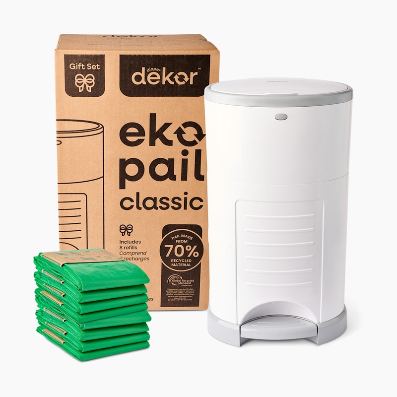 Eko Classic Diaper Pail Gift Set