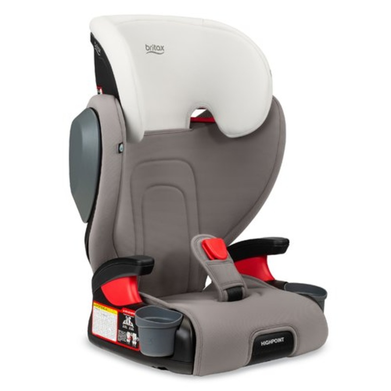 Highpoint Belt-Positioning Booster Seat – Grey Ombre