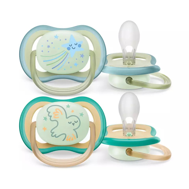 Ultra Air Nighttime Pacifier (2pk) 0-6mo – Star+Owl