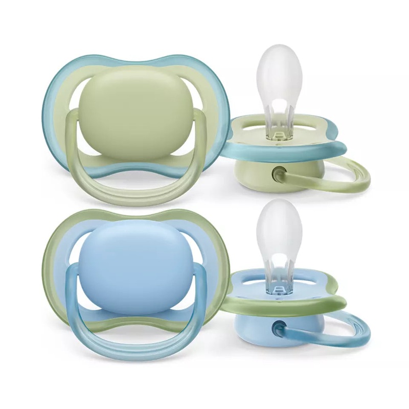 Ultra Air Pacifier (2pk) 0-6mo – Green+Blue