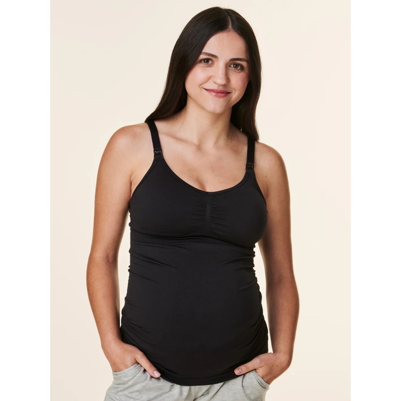 Basics Slimming Maternity & Nursing Cami – Black S