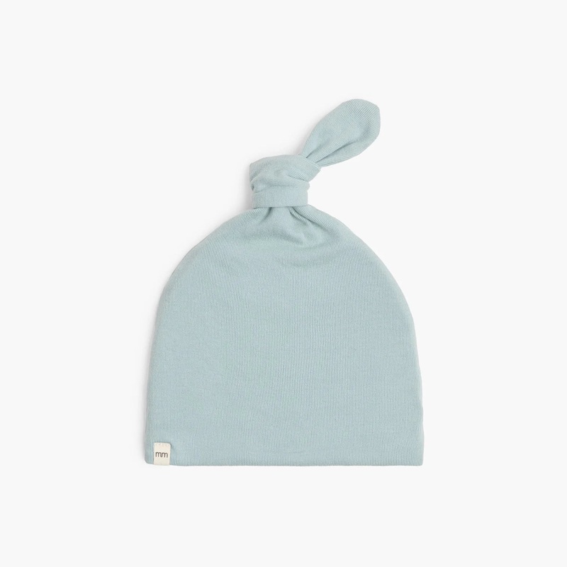 Dreamy Knotted Beanie – Sky (0-5mo)