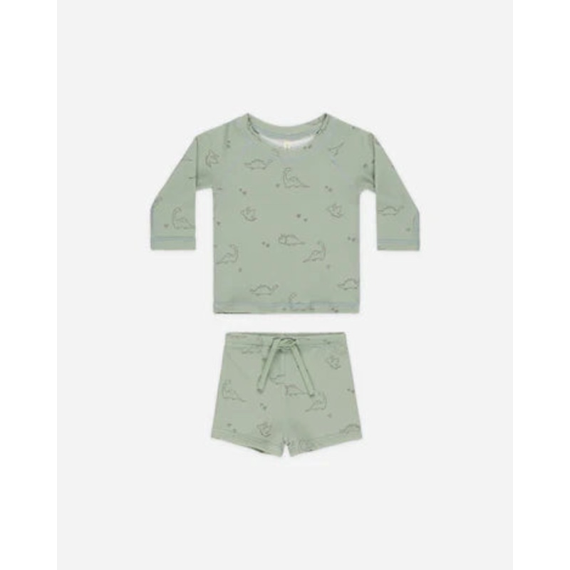 Finn Rashguard + Shorts Set – Dino 6-12