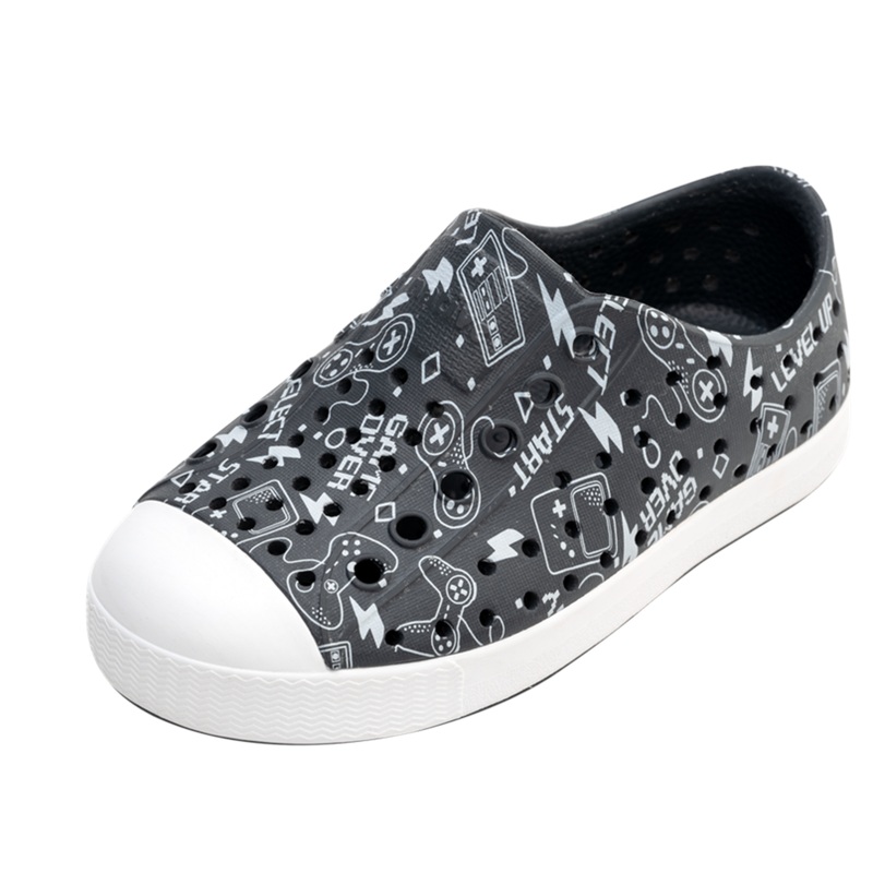 Jefferson Print Child – Gravity Grey/Shell White/Gamer C5