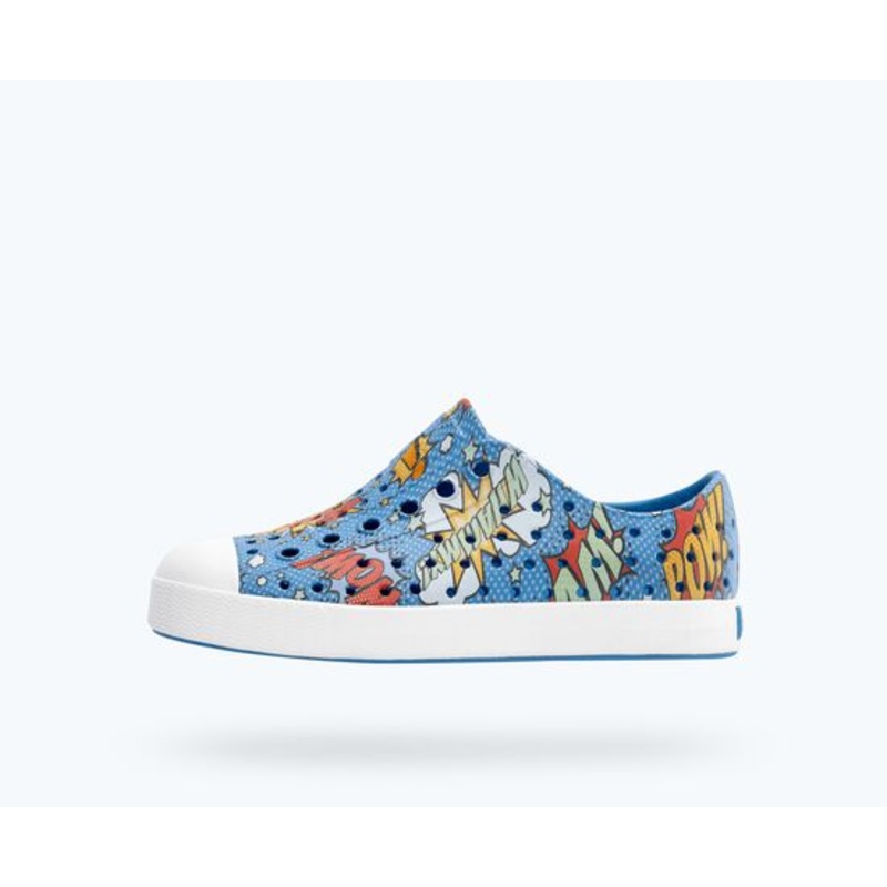 Jefferson Print Child – Resting Blue/Shell White/Boom Pow C5