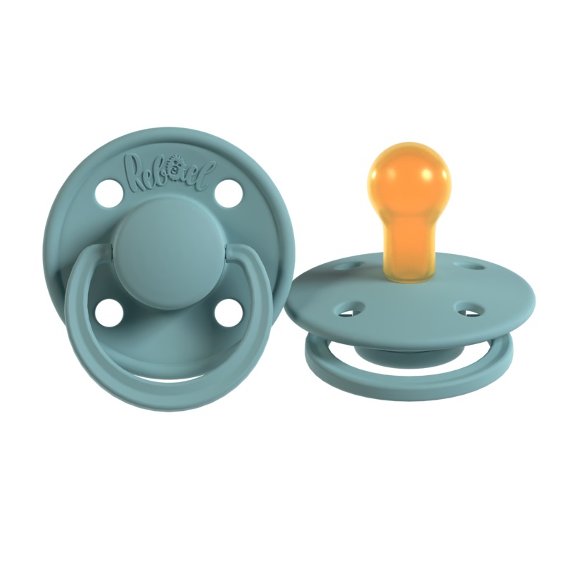 Natural Rubber Pacifier – Powder 0-6 mo