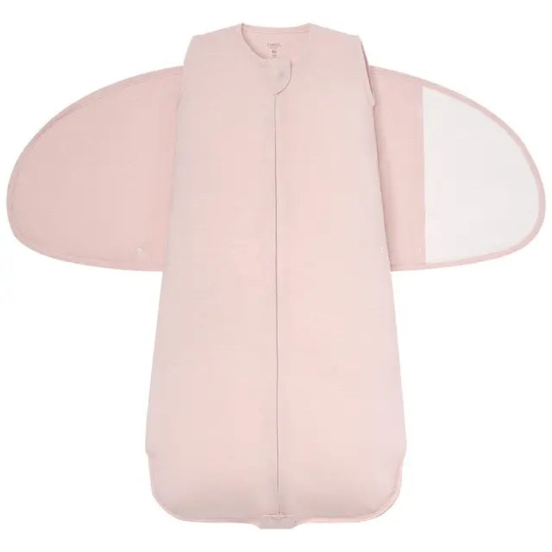 Organic Cotton Swaddle Sleep Bag (0.5 tog) – Rose Smoke