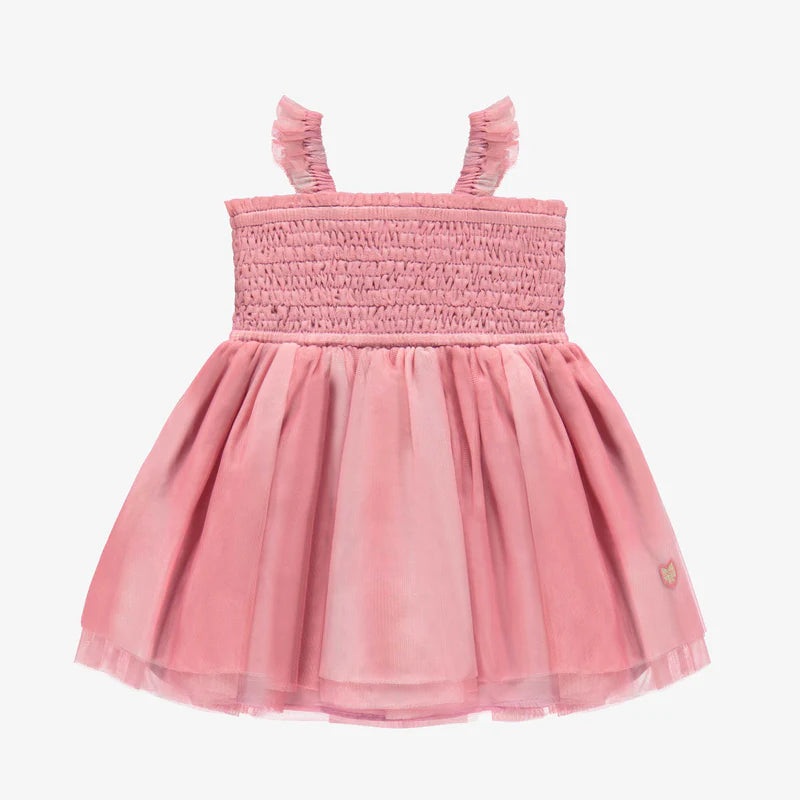 Pink Tulle Dress 6-9m