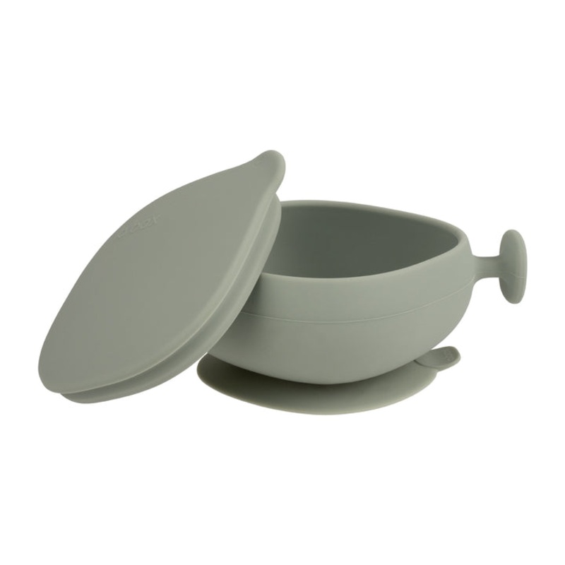 Silicone Bowl + Lid – Sage