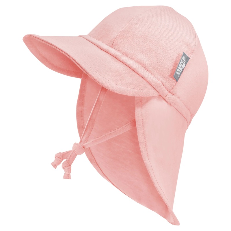 UPF 50+ Sun Soft Baby Cap – Rose Quartz XS (0-3)