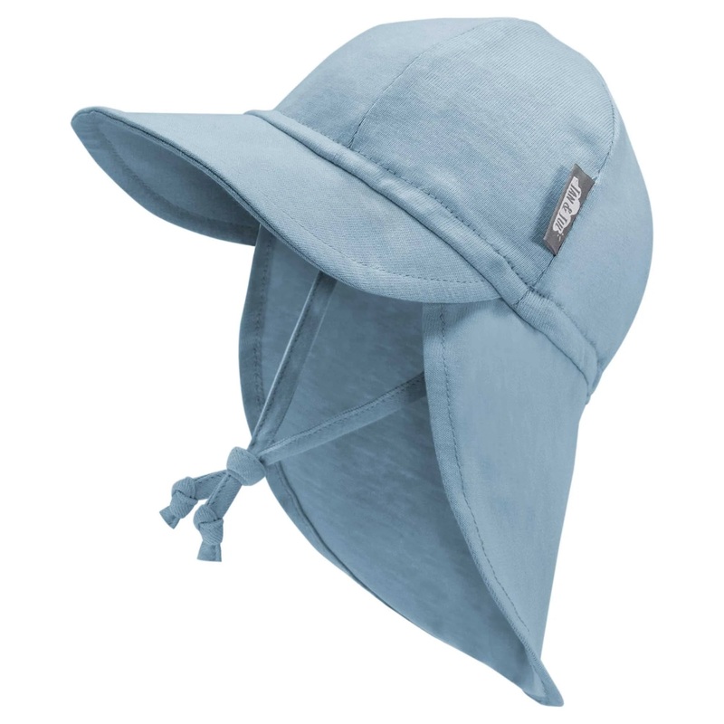 UPF 50+ Sun Soft Baby Cap – Stormy blue XS (0-3)