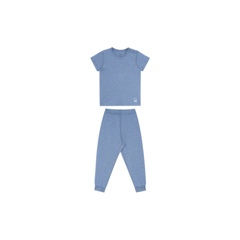 Bamboo Jersey Short Sleeve PJ Set – Troposphere 2T-3T