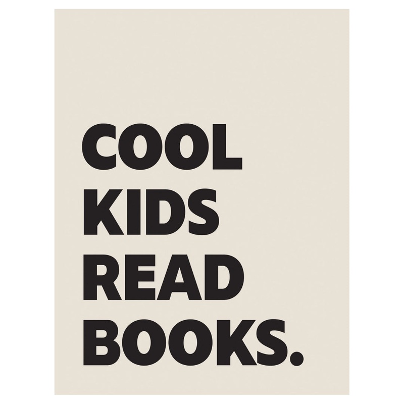 Cool Kids Read Books Banner | Reading Bookish Wall Decor