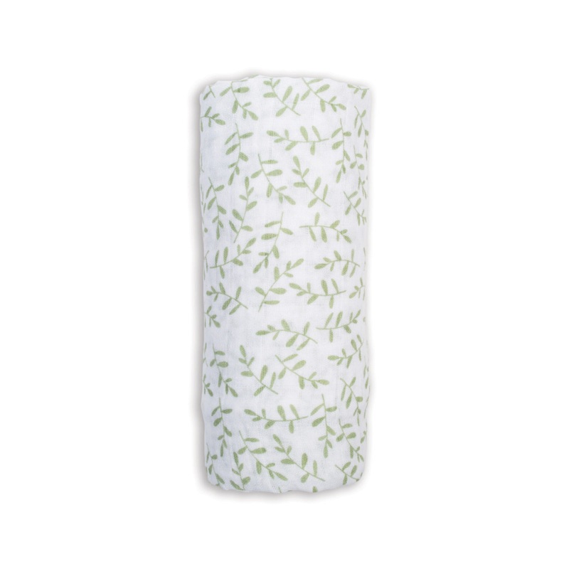 Cotton Swaddle – Greenery