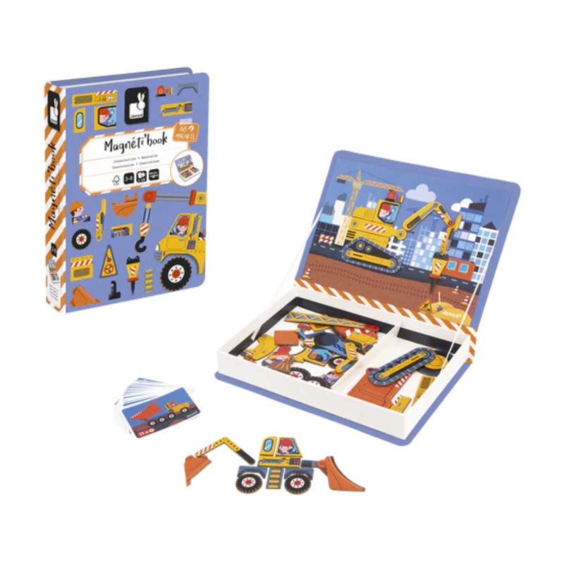 Magnetibook – Construction