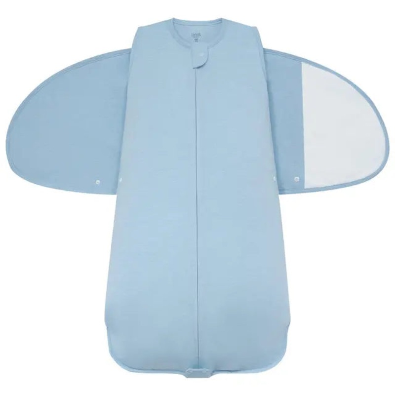 Organic Cotton Swaddle Sleep Bag (0.5 tog) – Forget Me Not