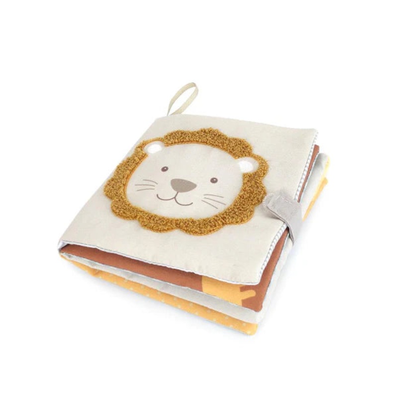 Soft Fabric Book – Safari & Friends