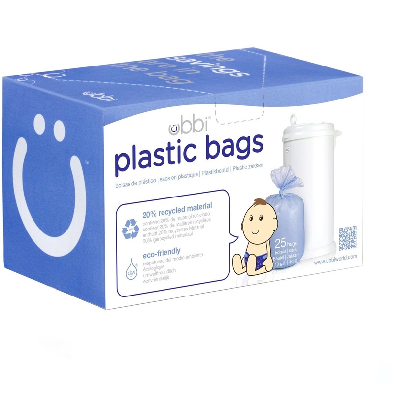 Ubbi Plastic Biodegradable Bags (25pk)